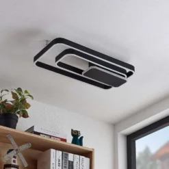 Kadira 60 Plafondlamp Black - Lucande - Koop Online 10 Kadira 60 Plafondlamp Black - Lucande - Koop Online -Lucande 42519117105883