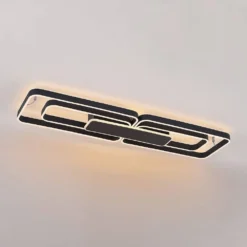 Kadira 120 Plafondlamp Black - Lucande - Koop Online -Lucande 42519117107625