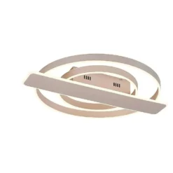 Linetti Plafondlamp Nickel - Lucande - Koop Online