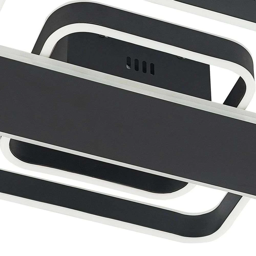 Linetti Square 40 Plafondlamp Black - Lucande - Koop Online 8 Linetti Square 40 Plafondlamp Black - Lucande - Koop Online - Afbeelding 6