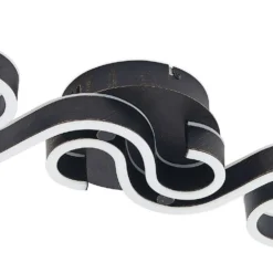 Admira Plafondlamp L51,7 Black/Gold - Lucande - Koop Online -Lucande 42519117109086