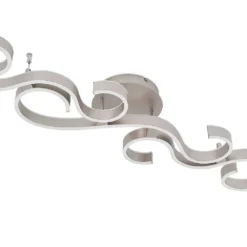 Admira Plafondlamp L101 Nickel - Lucande - Koop Online -Lucande 42519117109396