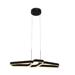 Quinn 3 Hanglamp Black/Gold - Lucande - Koop Online