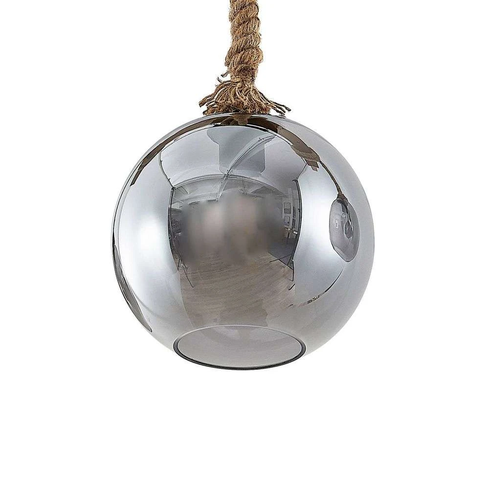 Mevan 3 Hanglamp Wood/Smoke - Lucande - Koop Online 6 Mevan 3 Hanglamp Wood/Smoke - Lucande - Koop Online - Afbeelding 4