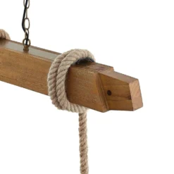 Mevan 3 Hanglamp Wood/Amber - Lucande - Koop Online -Lucande 42519117112956