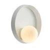 Andelina Wandlamp White/Opal - Lucande - Koop Online -Lucande 4251911712094 Andelina Vaeglampe WhiteOpal Lucande