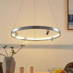 Paliva Hanglamp Ø64 Nickel - Lucande - Koop Online -Lucande 42519117131383