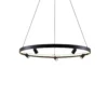 Paliva Hanglamp Ø80 Black - Lucande - Koop Online -Lucande 4251911713145 Paliva Pendel 80 Black Lucande