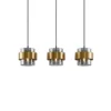 Ikibare 3 Hanglamp Black/Brass/Smoke - Lucande - Koop Online 1 Ikibare 3 Hanglamp Black/Brass/Smoke - Lucande - Koop Online -Lucande 4251911713220 Ikibare 3 Pendel BlackBrassSmoke Lucande