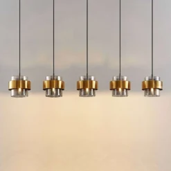 Ikibare 5 Hanglamp Black/Brass/Smoke - Lucande - Koop Online 12 Ikibare 5 Hanglamp Black/Brass/Smoke - Lucande - Koop Online -Lucande 42519117132445