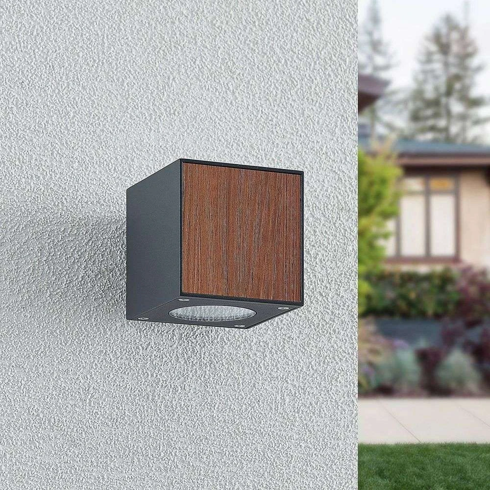 Cimala Buiten Wandlamp H11,5 Wood - Lucande - Koop Online 4 Cimala Buiten Wandlamp H11,5 Wood - Lucande - Koop Online - Afbeelding 2