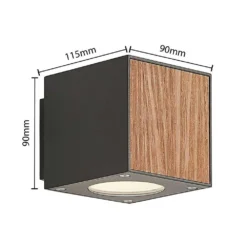 Cimala Buiten Wandlamp H11,5 Wood - Lucande - Koop Online 10 Cimala Buiten Wandlamp H11,5 Wood - Lucande - Koop Online -Lucande 42519117197653