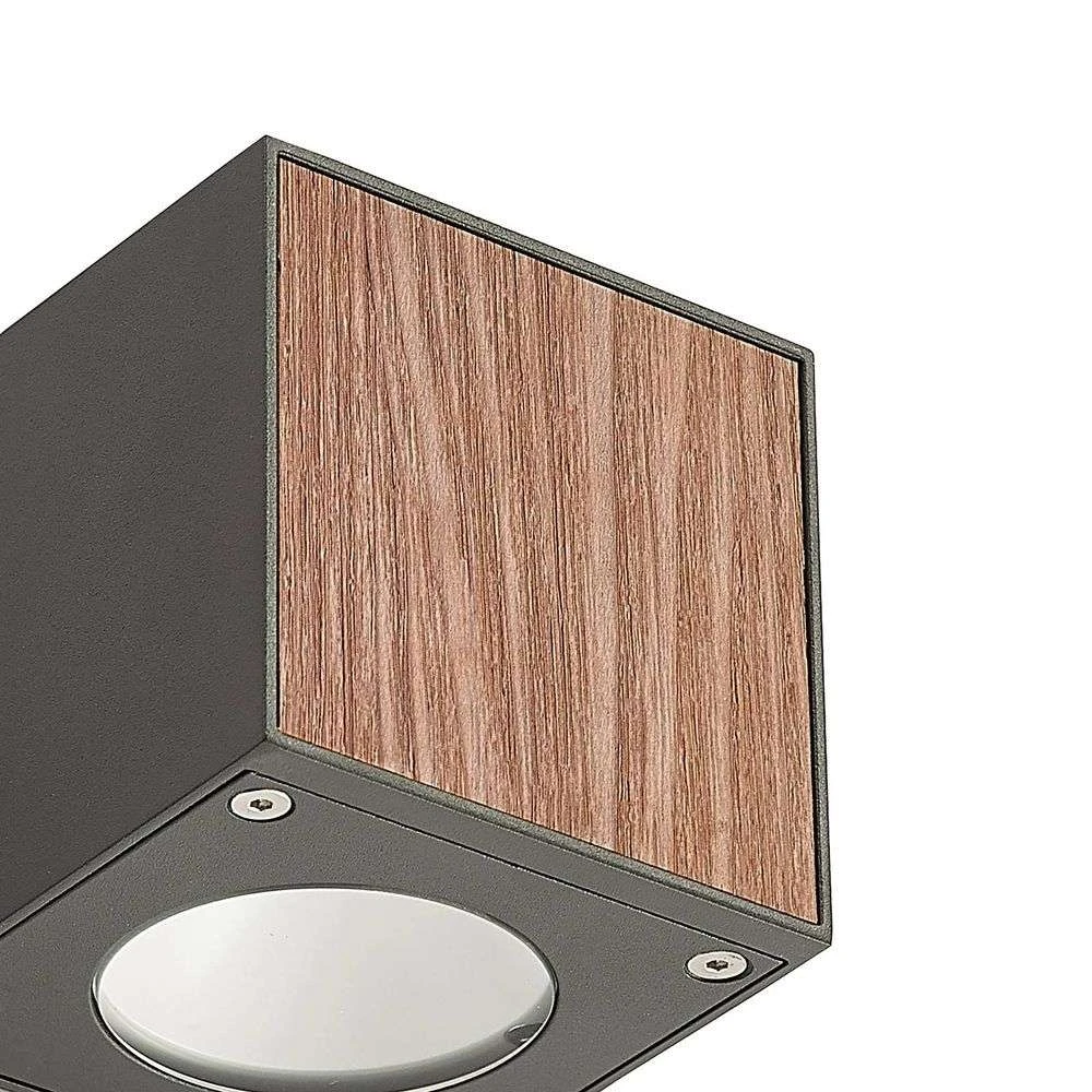 Cimala Buiten Wandlamp H11,5 Wood - Lucande - Koop Online 8 Cimala Buiten Wandlamp H11,5 Wood - Lucande - Koop Online - Afbeelding 6