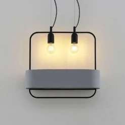 Teona Hanglamp Black/Grey - Lucande - Koop Online -Lucande 4251911719840 4