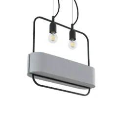 Teona Hanglamp Black/Grey - Lucande - Koop Online -Lucande 4251911719840 6