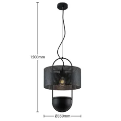 Amylee Hanglamp Black - Lucande - Koop Online -Lucande 4251911719864 4