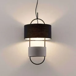 Amylee Hanglamp Black/Grey - Lucande - Koop Online -Lucande 4251911719888 4