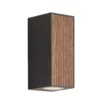 Cimala Buiten Wandlamp H16,5 Wood - Lucande - Koop Online -Lucande 4251911720082 Cimala Udendors Vaeglampe H165 Wood Lucande