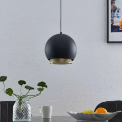 Sivaniel Hanglamp Ø25 Black/Gold - Lucande - Koop Online 10 Sivaniel Hanglamp Ø25 Black/Gold - Lucande - Koop Online -Lucande 42519117263053