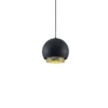 Sivaniel Hanglamp Ø30 Black/Gold - Lucande - Koop Online -Lucande 42519117263121 Sivaniel Pendel 30 BlackGold Lucande
