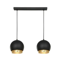 Sivaniel 2 Hanglamp Black/Gold - Lucande - Koop Online