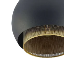 Sivaniel Plafondlamp Black/Gold - Lucande - Koop Online -Lucande 42519117263436