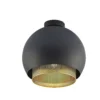 Sivaniel Plafondlamp Black/Gold - Lucande - Koop Online -Lucande 4251911726343 Sivaniel Loftlampe BlackGold Lucande