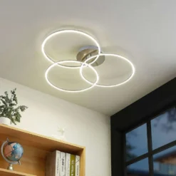 Lucardis 3 LED Plafondlamp Silver - Lucande - Koop Online -Lucande 4251911729641 4