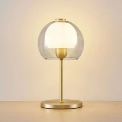 Mylah Tafellamp Brass - Lucande - Koop Online -Lucande 4251911730210 4