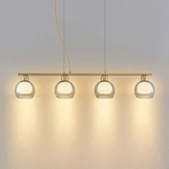 Mylah 4 Hanglamp Brass - Lucande - Koop Online -Lucande 4251911730234 5