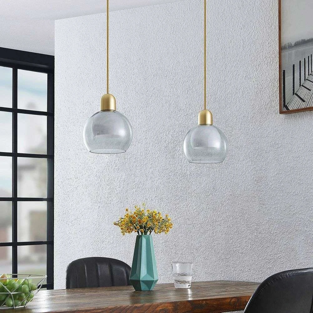 Mylah 2 Hanglamp Brass - Lucande - Koop Online 5 Mylah 2 Hanglamp Brass - Lucande - Koop Online - Afbeelding 3