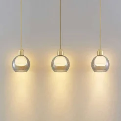 Mylah 3 Hanglamp L18 Brass - Lucande - Koop Online -Lucande 4251911730272 4