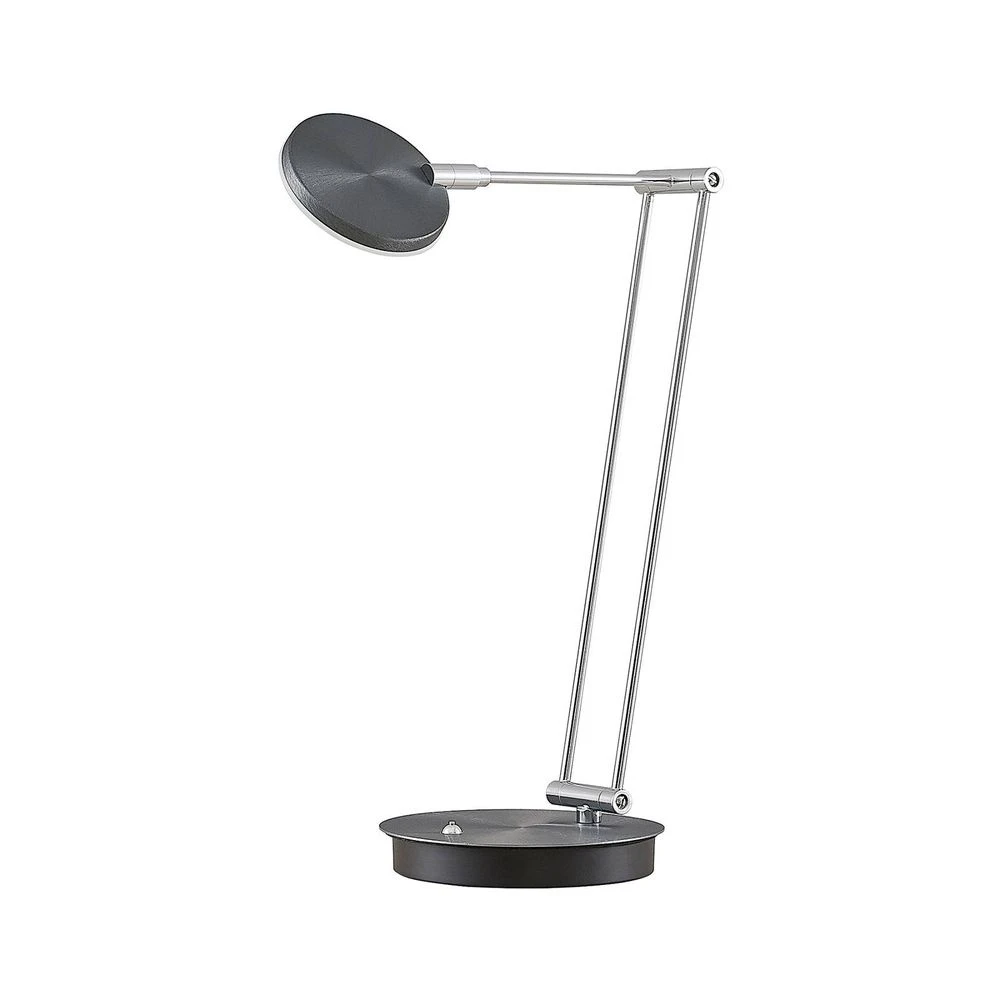 Ensley LED Tafellamp Anthracite - Lucande - Koop Online 5 Ensley LED Tafellamp Anthracite - Lucande - Koop Online - Afbeelding 3