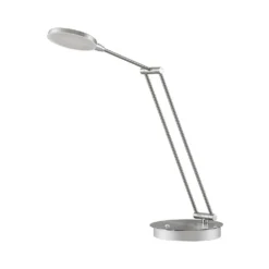 Ensley LED Tafellamp Nickel - Lucande - Koop Online