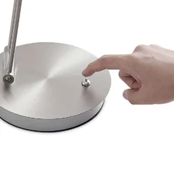 Ensley LED Tafellamp Nickel - Lucande - Koop Online -Lucande 4251911732849 5