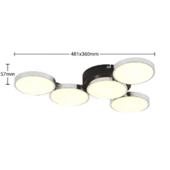 Sevyn LED Plafondlamp - Lucande - Koop Online -Lucande 4251911732856 6