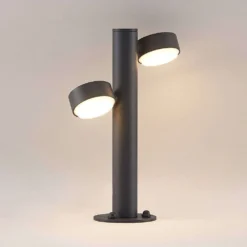 Kynlee 2 LED Tuinlamp H30 Dark Grey - Lucande - Koop Online 11 Kynlee 2 LED Tuinlamp H30 Dark Grey - Lucande - Koop Online -Lucande 42519117362985