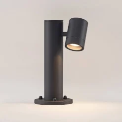 Maloney Tuinlamp H30 Dark Grey - Lucande - Koop Online -Lucande 42519117364965