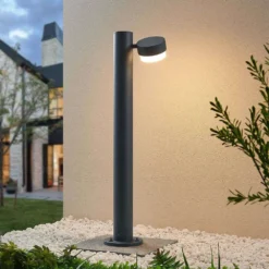 Marvella Tuinlamp H75 Dark Grey - Lucande - Koop Online -Lucande 42519117366497