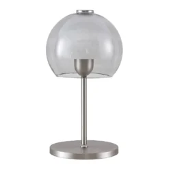 Kaiya Tafellamp Nickel - Lucande - Koop Online