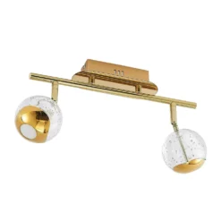 Kilio 2 Plafondlamp Gold - Lucande - Koop Online