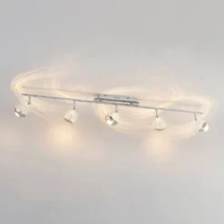 Kilio 5 Plafondlamp Chrome - Lucande - Koop Online -Lucande 42519117439515