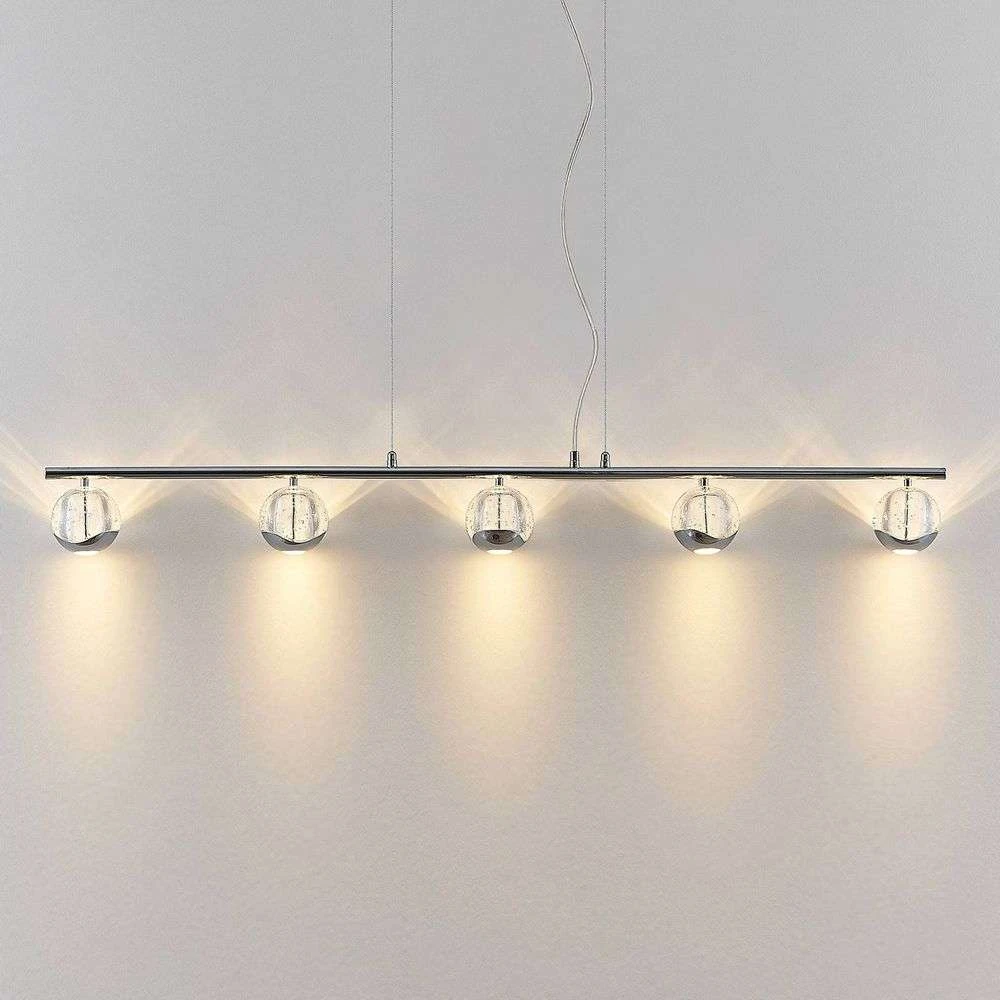 Kilio 5 Hanglamp Chrome - Lucande - Koop Online 6 Kilio 5 Hanglamp Chrome - Lucande - Koop Online - Afbeelding 4