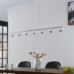 Kilio 7 Hanglamp Chrome - Lucande - Koop Online -Lucande 42519117440333