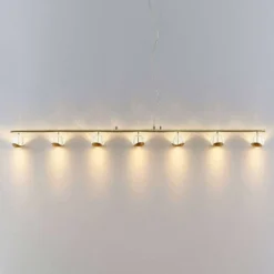 Kilio 7 Hanglamp Gold - Lucande - Koop Online -Lucande 42519117440405