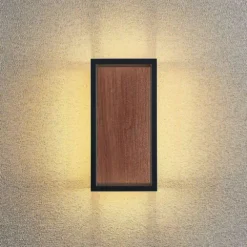 Rafail LED Buiten Wandlamp Dark Grey/Dark Wood - Lucande - Koop Online -Lucande 4251911744415 5