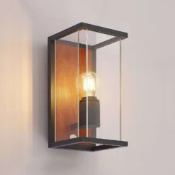 Elwin Buiten Wandlamp W/Sensor - Lucande - Koop Online -Lucande 42519117444604