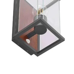 Elwin Buiten Wandlamp W/Sensor - Lucande - Koop Online -Lucande 42519117444606