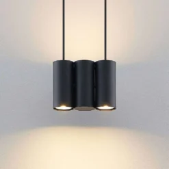 Cesur 3 Hanglamp Black - Lucande - Koop Online -Lucande 4251911745368 5