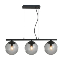 Sotiana 3 Hanglamp Black - Lucande - Koop Online